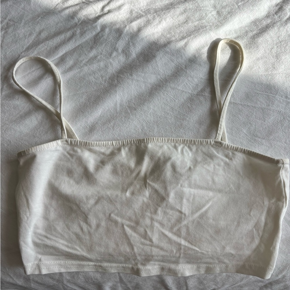 White Bra Top